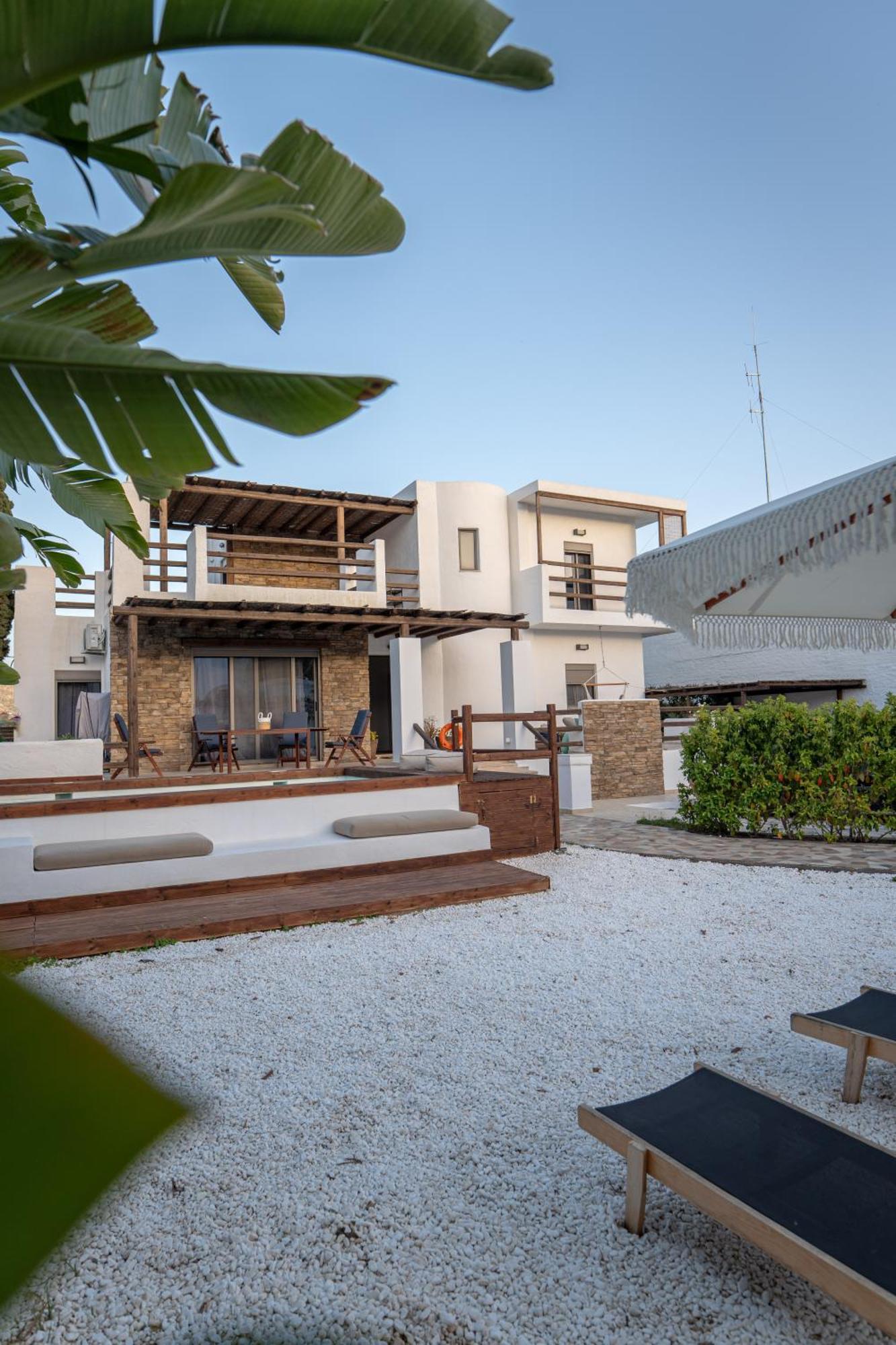 Apollonas & Sibylla Villa Chorio  Экстерьер фото