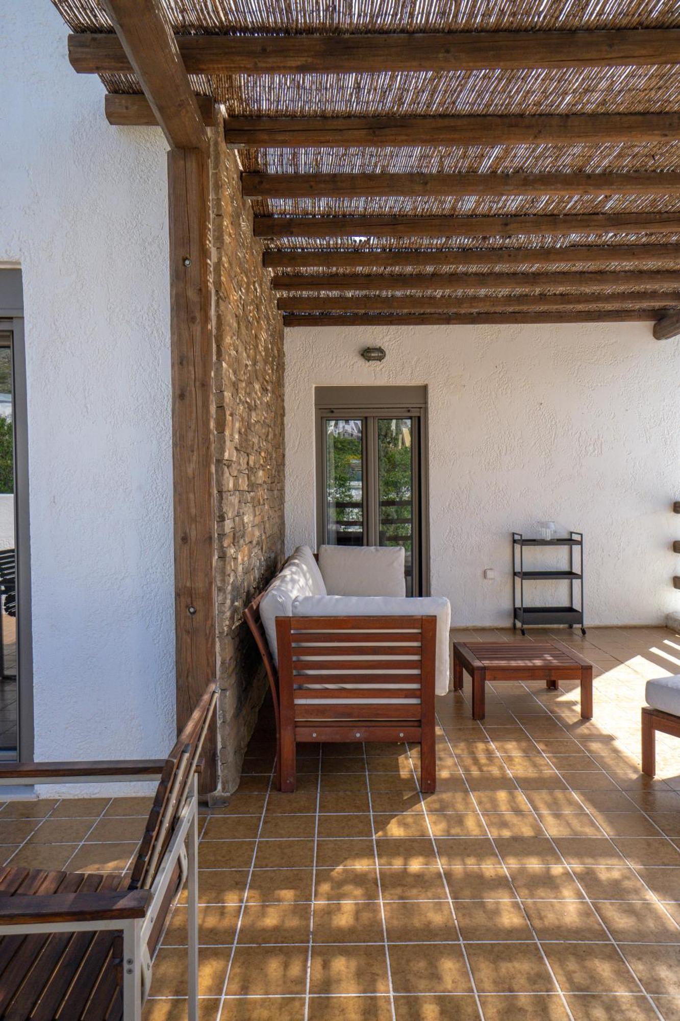 Apollonas & Sibylla Villa Chorio  Экстерьер фото