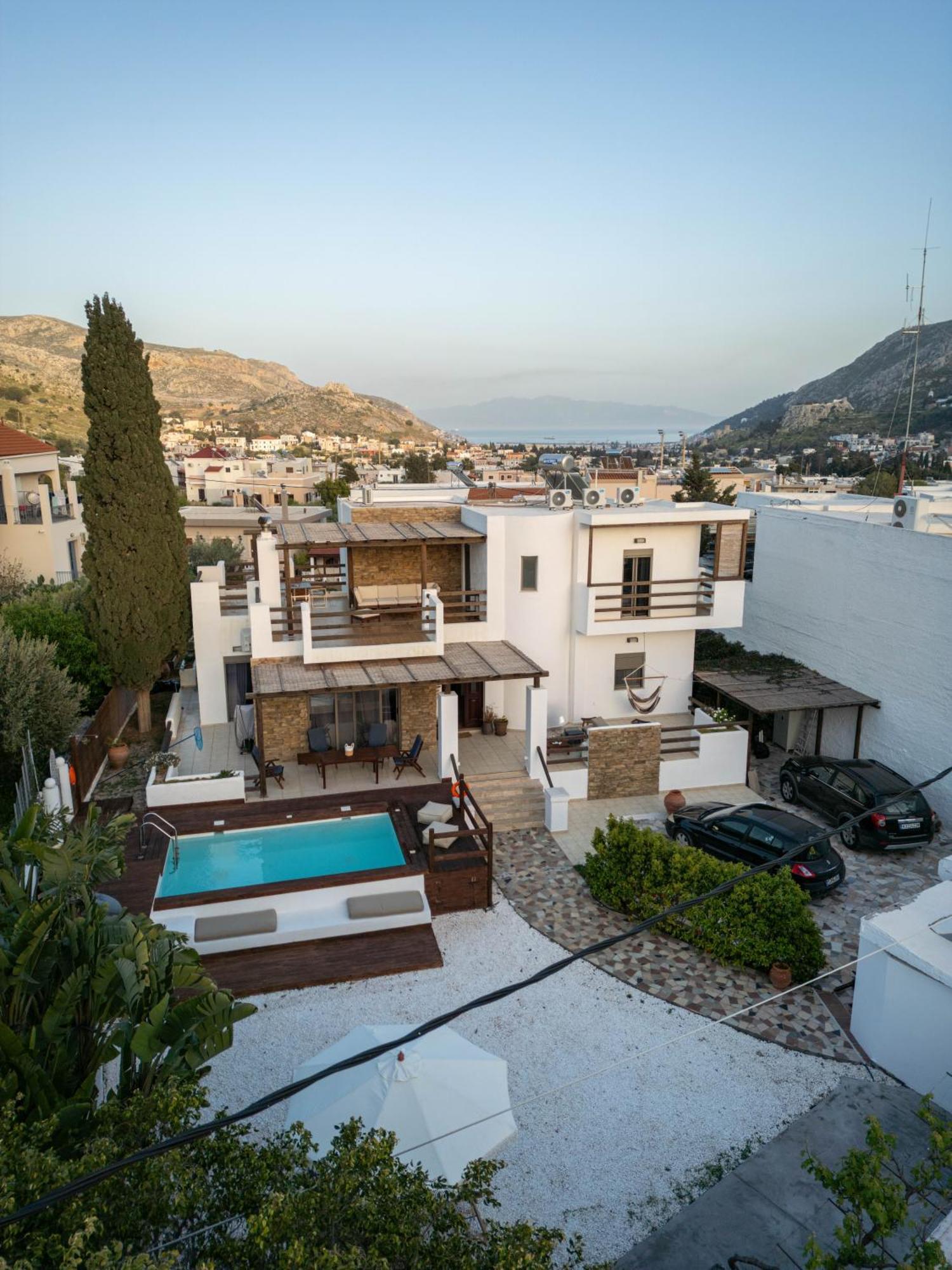 Apollonas & Sibylla Villa Chorio  Экстерьер фото